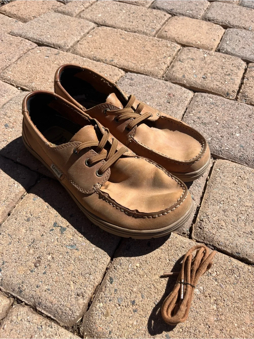 Lems Mariner Sonoran: Boat Shoes in Light Brown Leather
